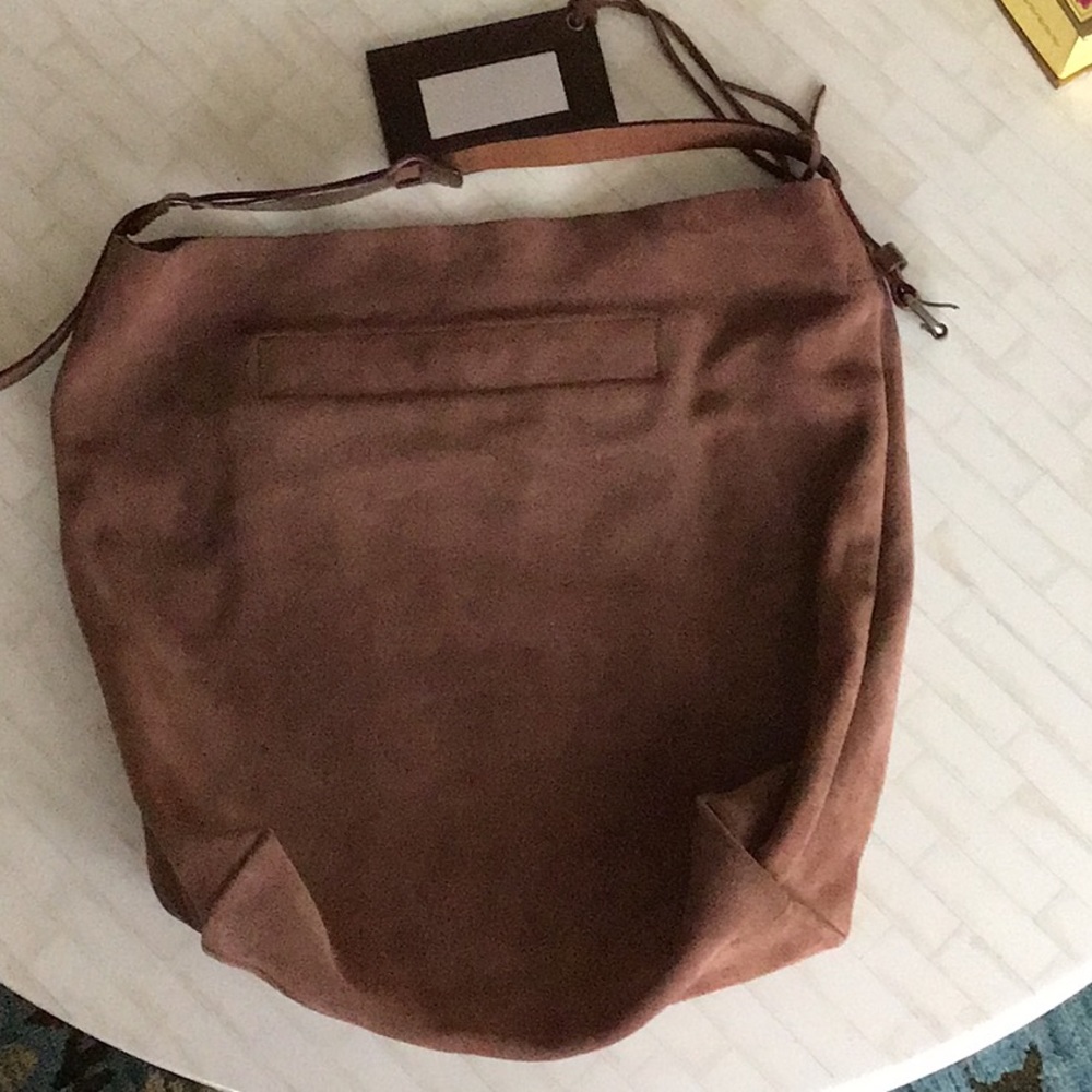 Balenciaga brown suede/leather hobo bag - Picture 2 of 2